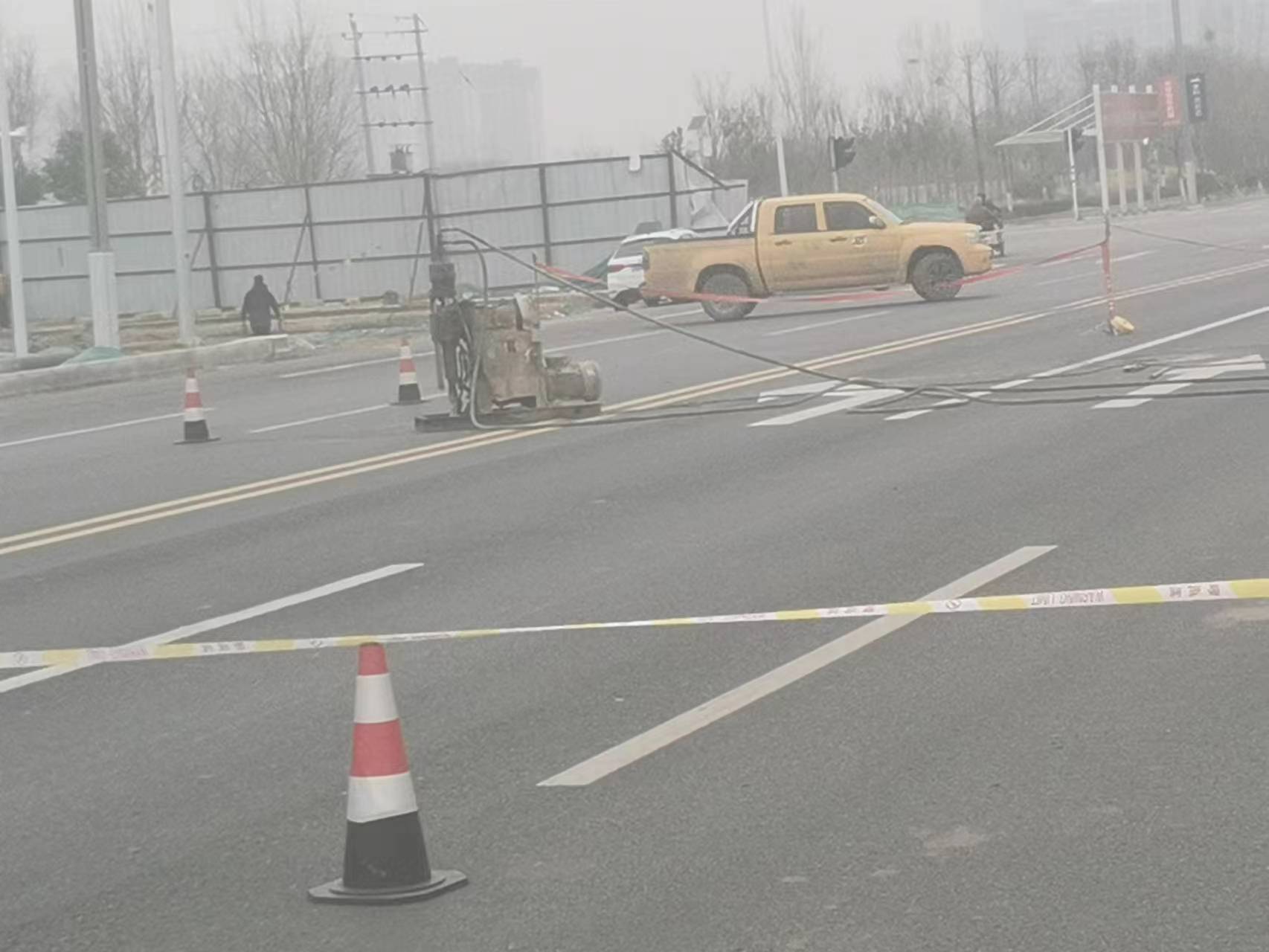 芒市公路路基沉陷注浆